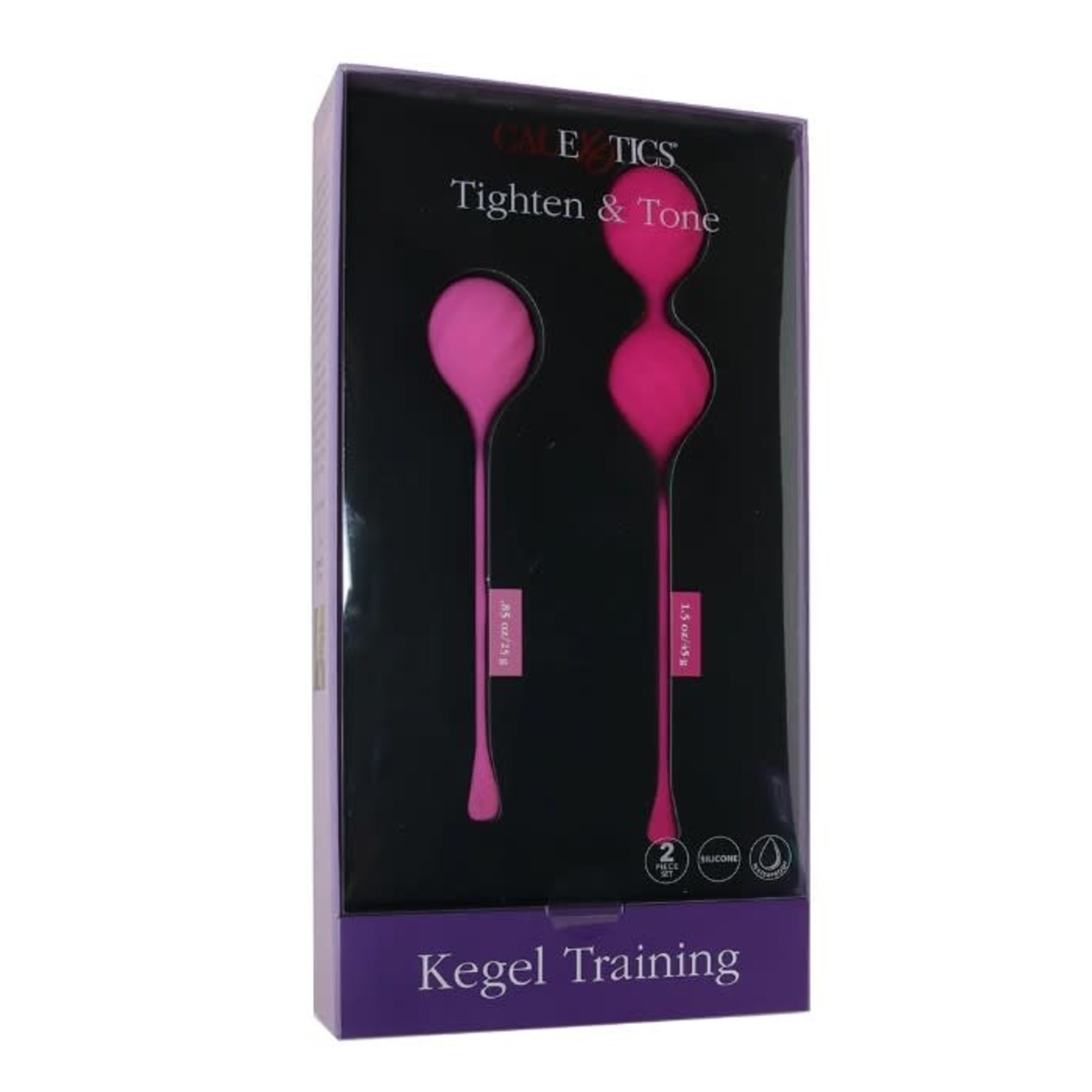 CALEXOTICS TIGHTEN & TONE KEGEL TRAINING 2 PIECE SET