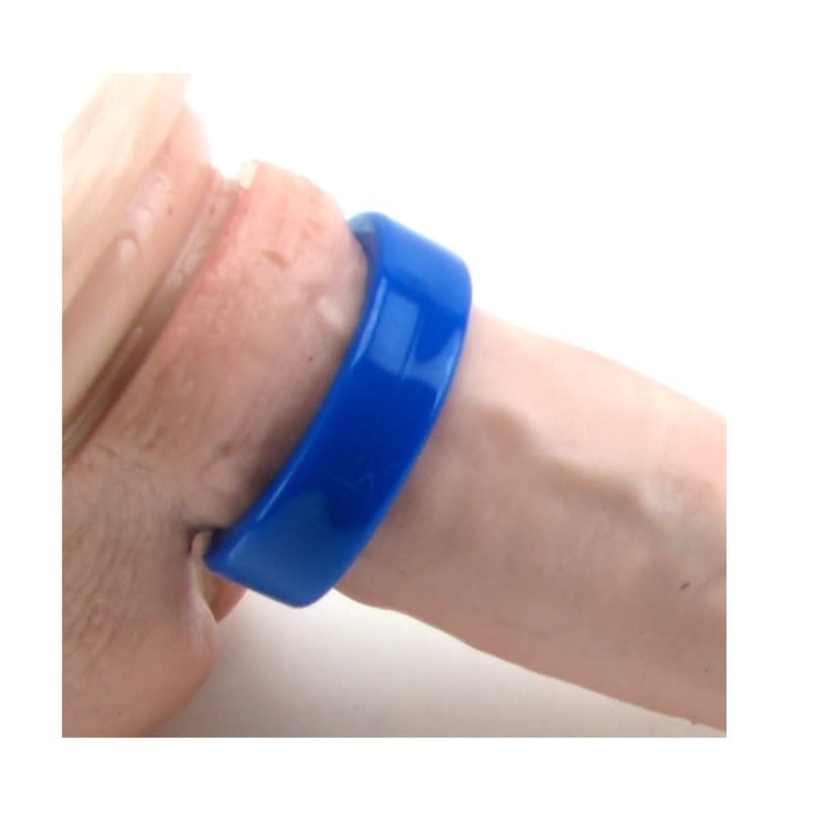 DOC JOHNSON TITANMEN - COCK RING BLUE