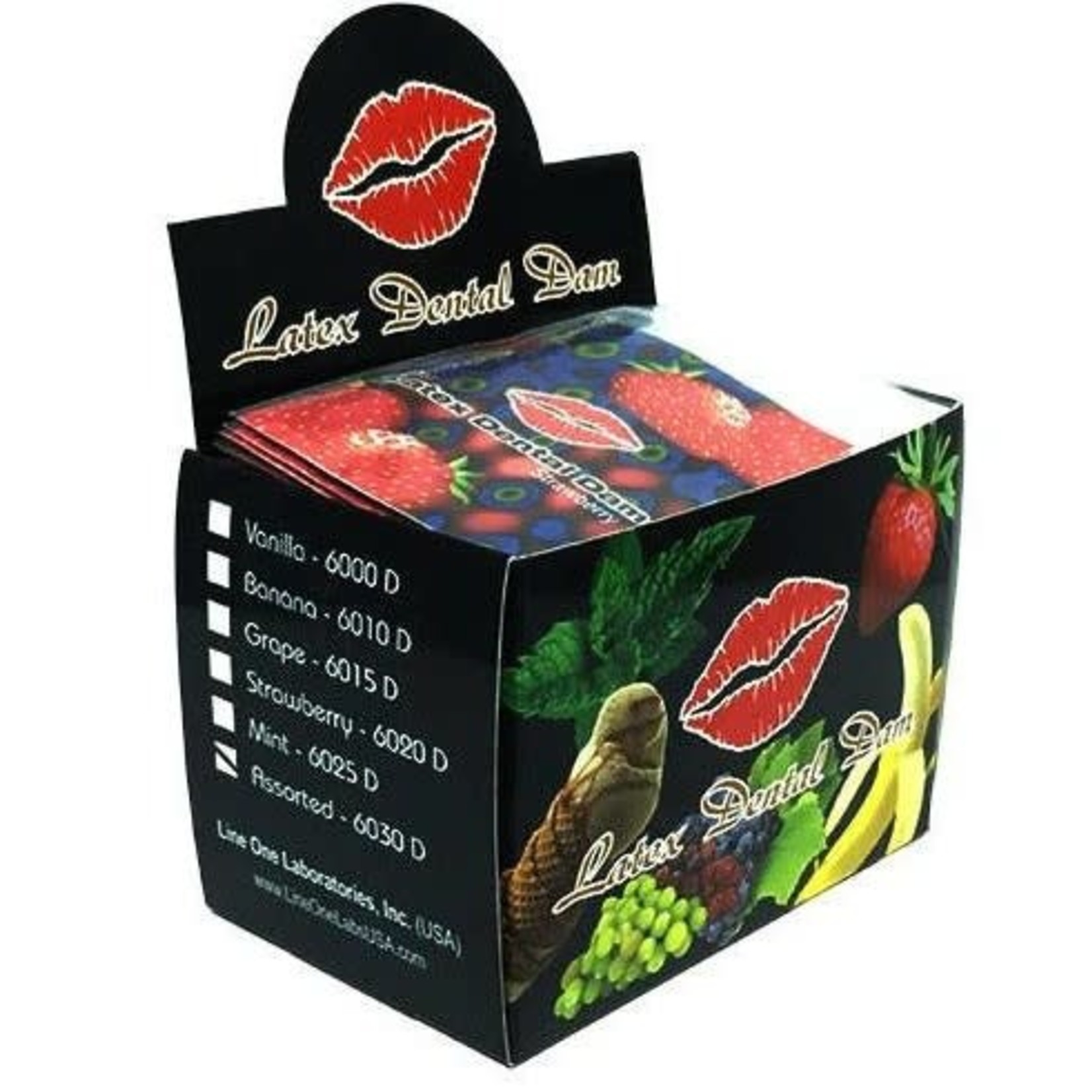 LATEX DENTAL DAM - ASSORTED FLAVOURS