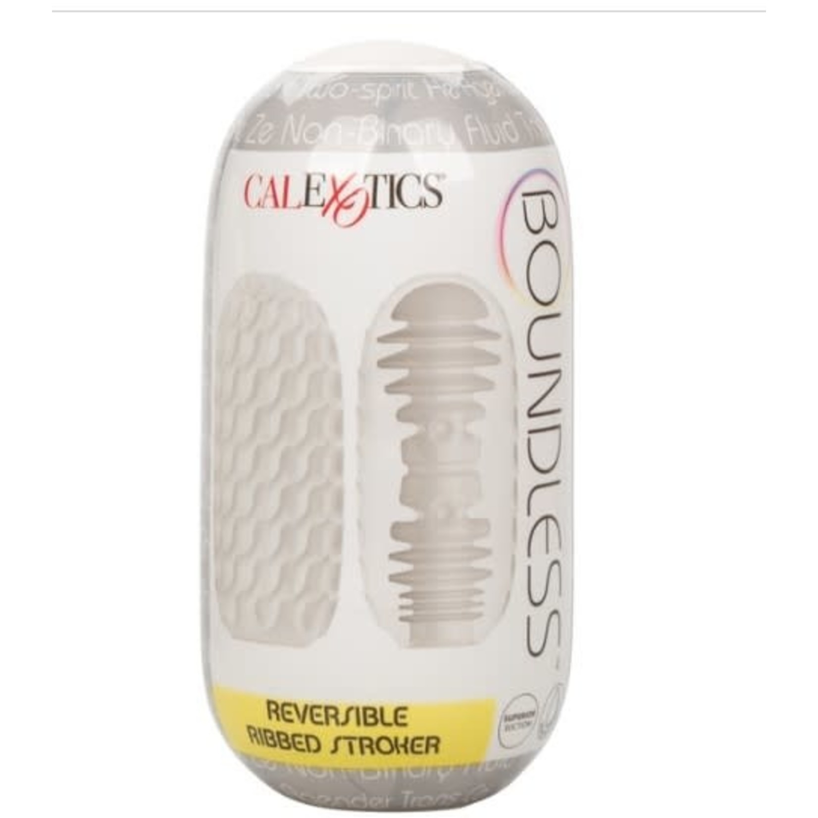 CALEXOTICS BOUNDLESS REVERSIBLE RIBBED STROKER