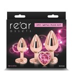 NSNOVELTIES NS - REAR ASSETS - TRAINER KIT - ROSE GOLD - PINK HEART