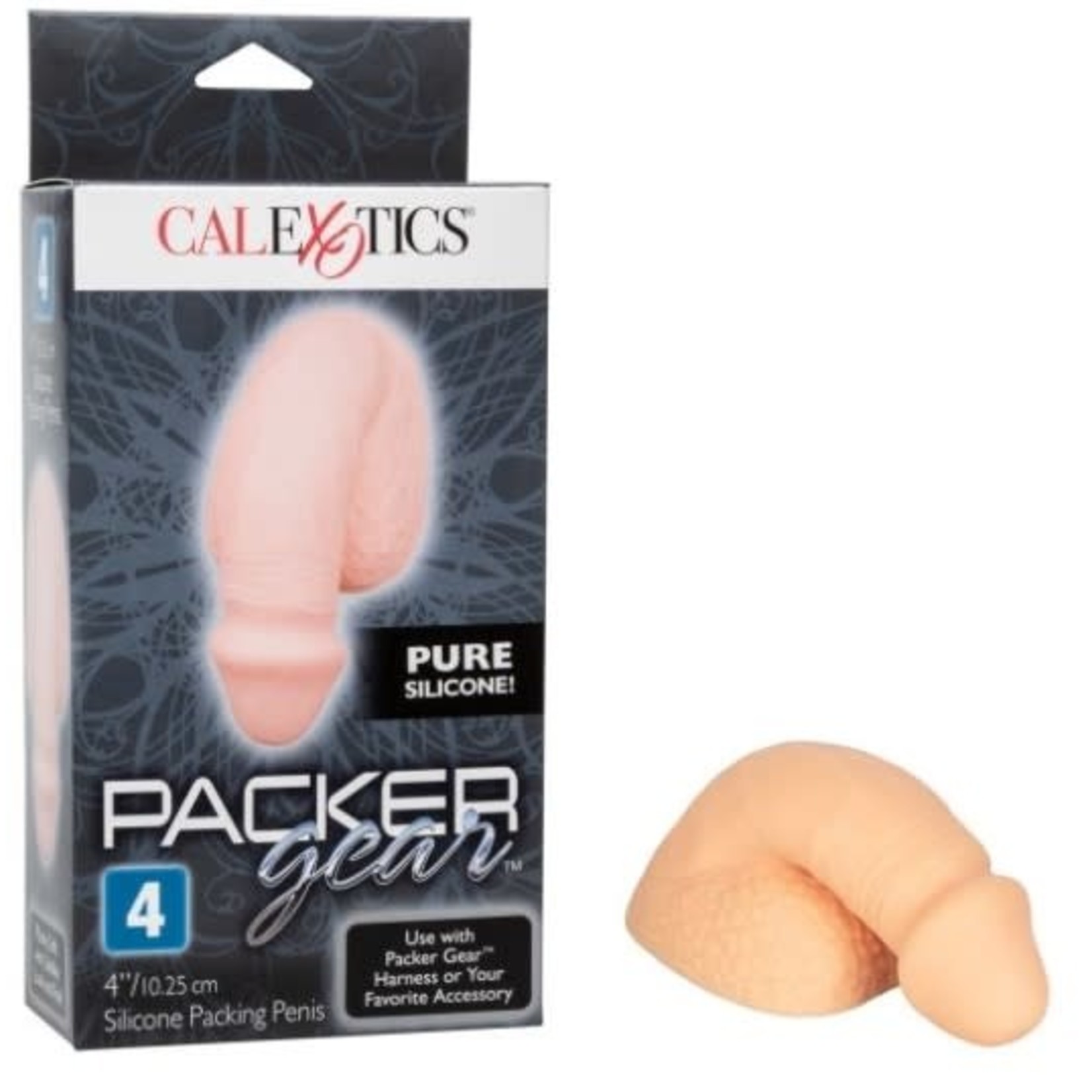 CALEXOTICS PACKER GEAR 4''/10.25CM SILICONE PACKING PENIS - IVORY