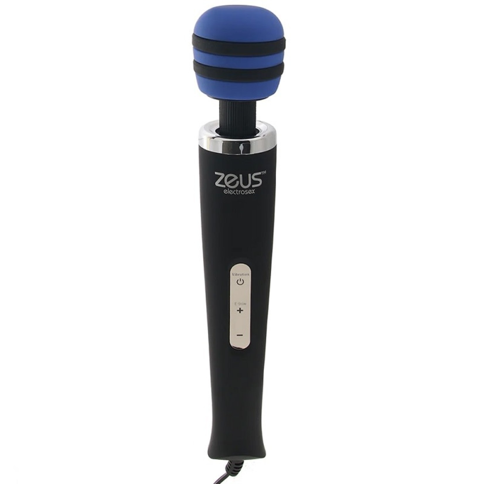 ZEUS ELECTROSEX ZEUS BLUE ARC PLUG IN E-STIM VIBRATING WAND