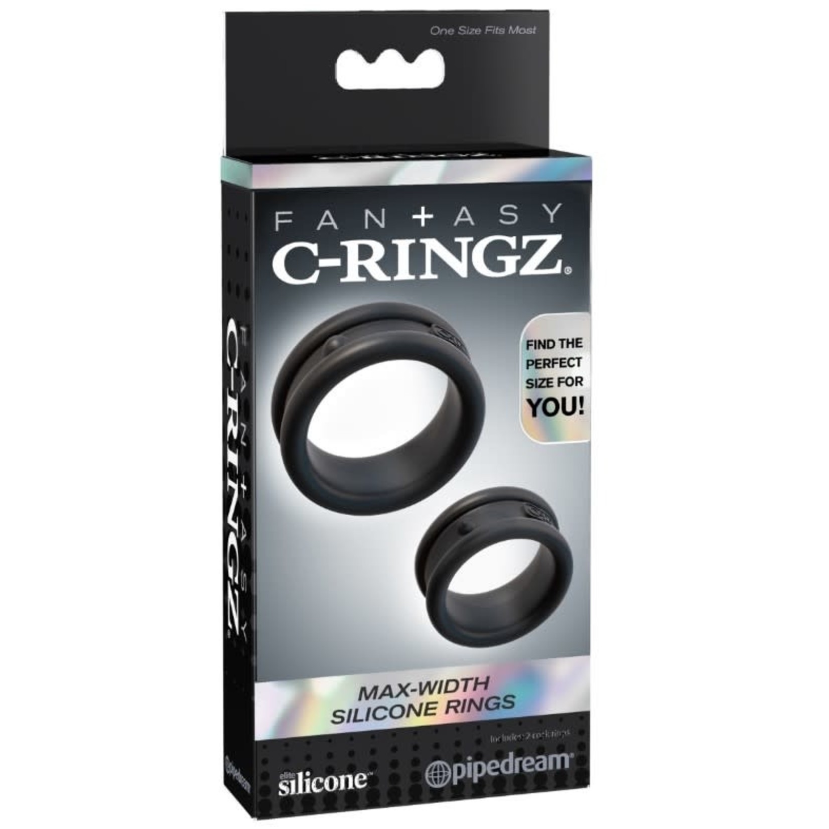 PIPEDREAM FCR MAX-WIDTH SILICONE RINGS