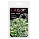 CALEXOTICS CALEXOTICS - ISLAND RINGS 3 PACK- CLEAR
