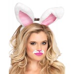 LEG AVENUE LEG AVENUE BUNNY EARS - WHITE