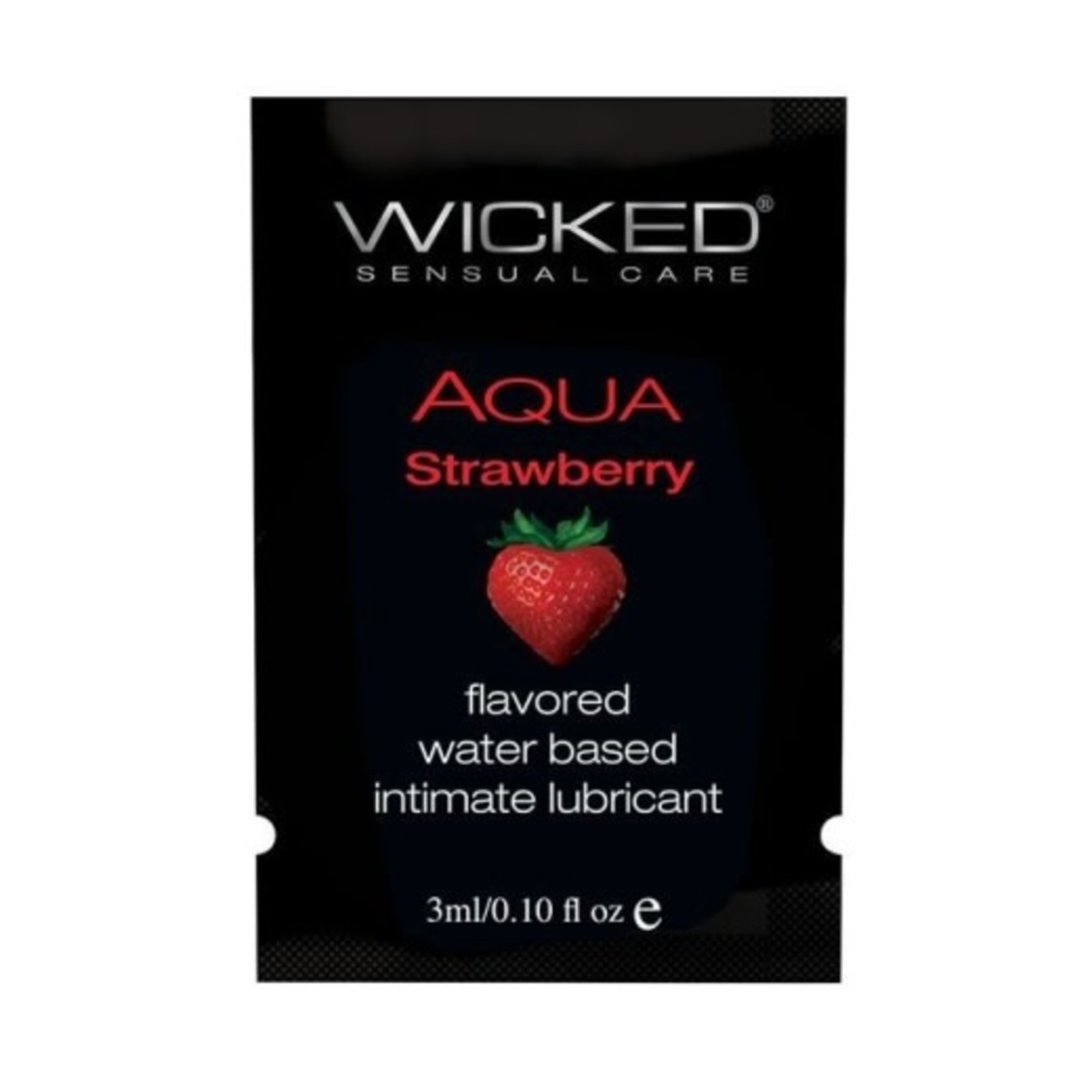 WICKED - PACKET AQUA STRAWBERRY - 3 ML