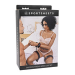 SPORTSHEETS SPORTSHEETS SAFFRON THIGH & WRIST CUFF SET