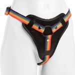 XR BRANDS STRAP U TAKE THE RAINBOW STRAP-ON HARNESS