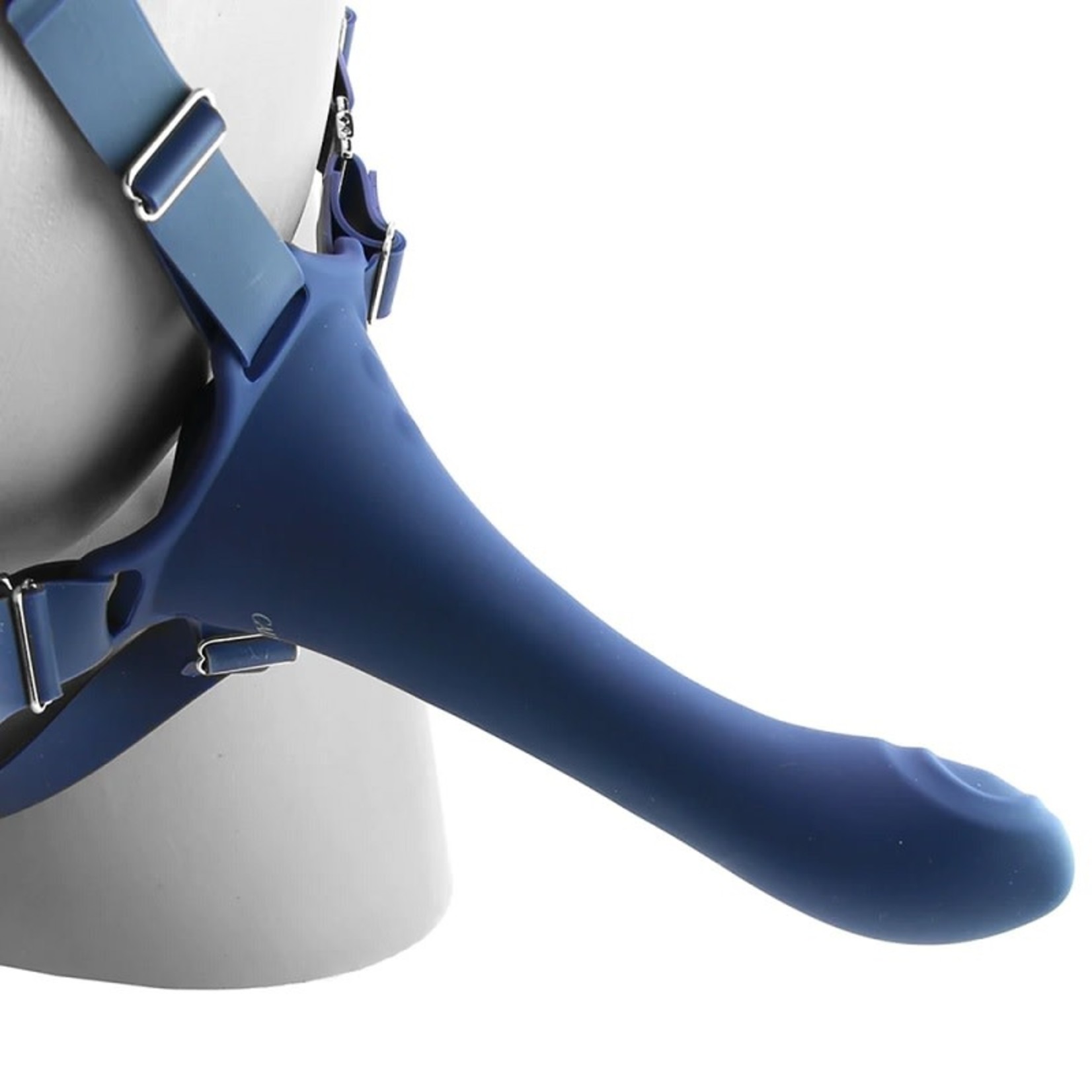 CALEXOTICS ME2 THUMPER VIBRATING SILICONE STRAP-ON