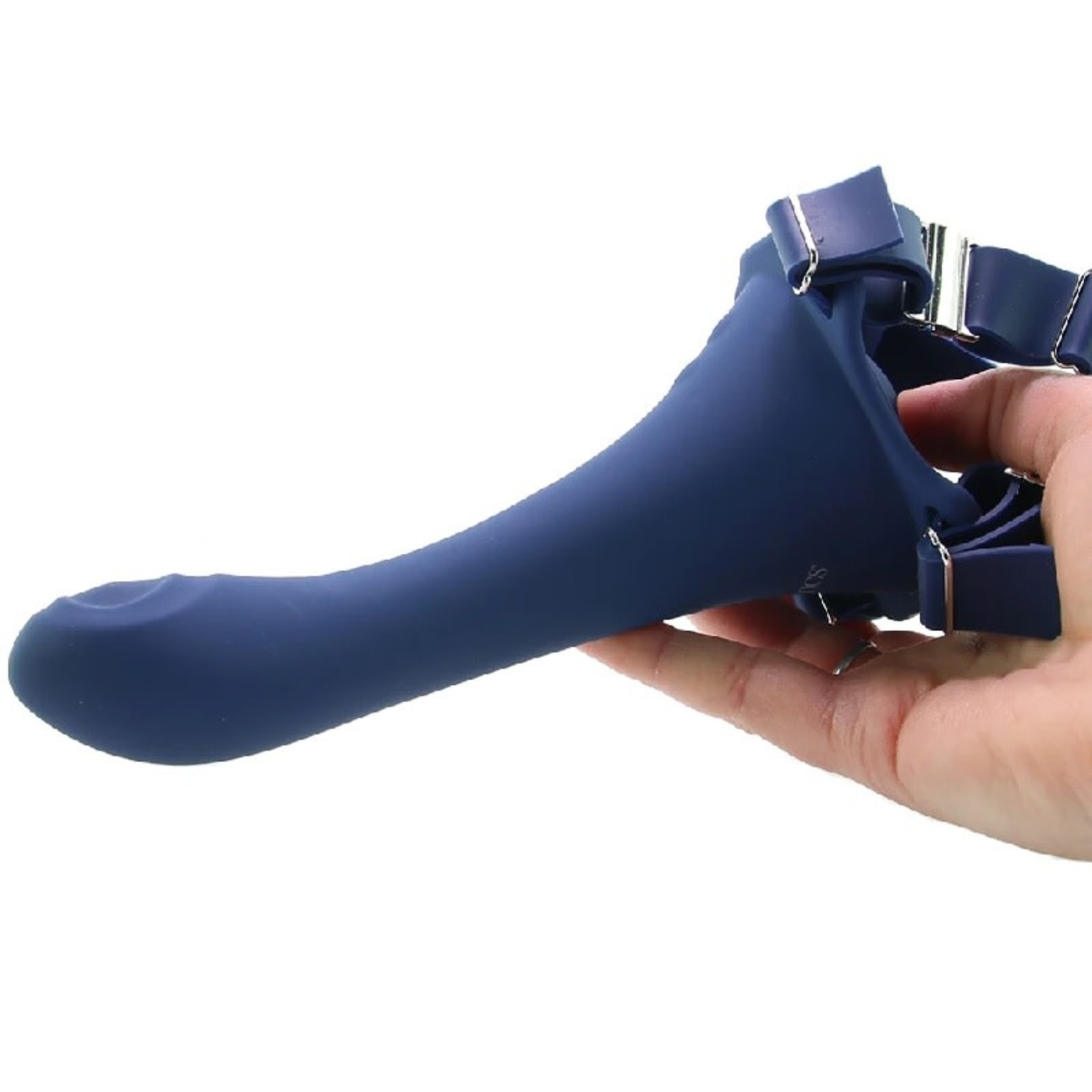 CALEXOTICS ME2 THUMPER VIBRATING SILICONE STRAP-ON