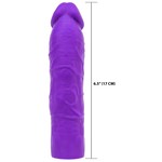 G-TOUCH RECHARGEABLE SILICONE DONG - PURPLE