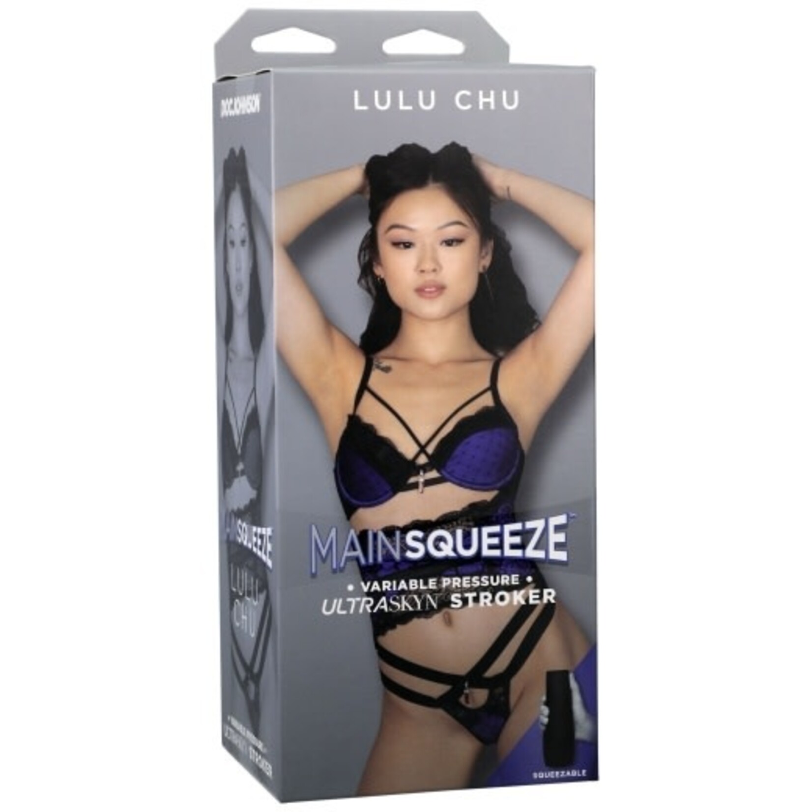 DOC JOHNSON MAIN SQUEEZE - LULU CHU - ULTRASKYN STROKER - PUSSY - VANILLA