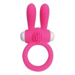 NEON RABBIT VIBRATING COCK RING