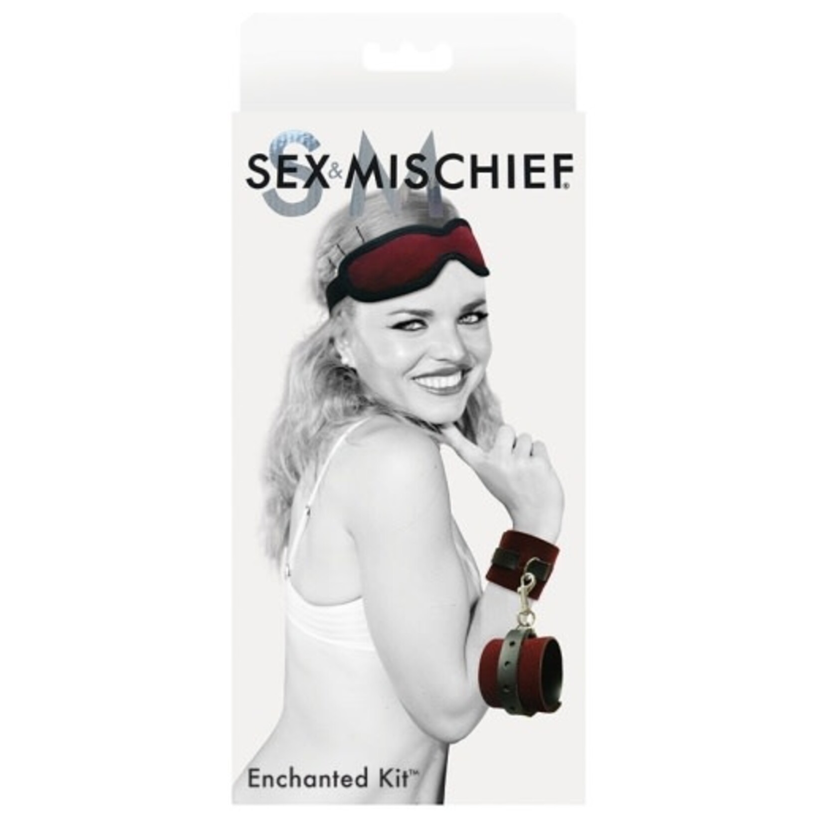 SEX & MISCHIEF SEX & MISCHIEF - ENCHANTED CUFFS & BLINDFOLD KIT