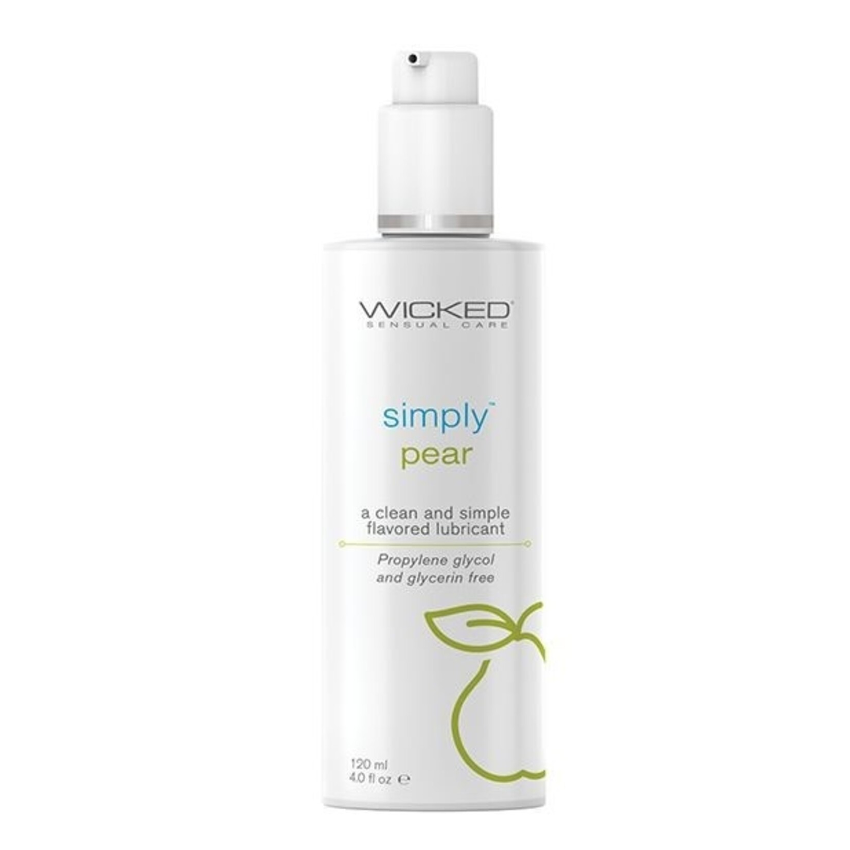 WICKED - SIMPLY PEAR FLAVORED LUBE 4OZ/120ML