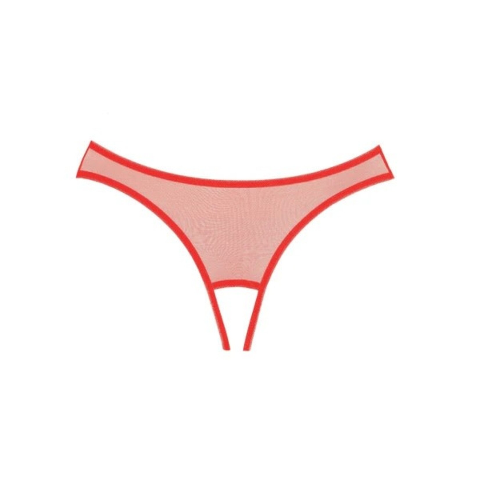 ALLURE LINGERIE ALLURE ADORE - EXPOSE RED PANTY - O/S