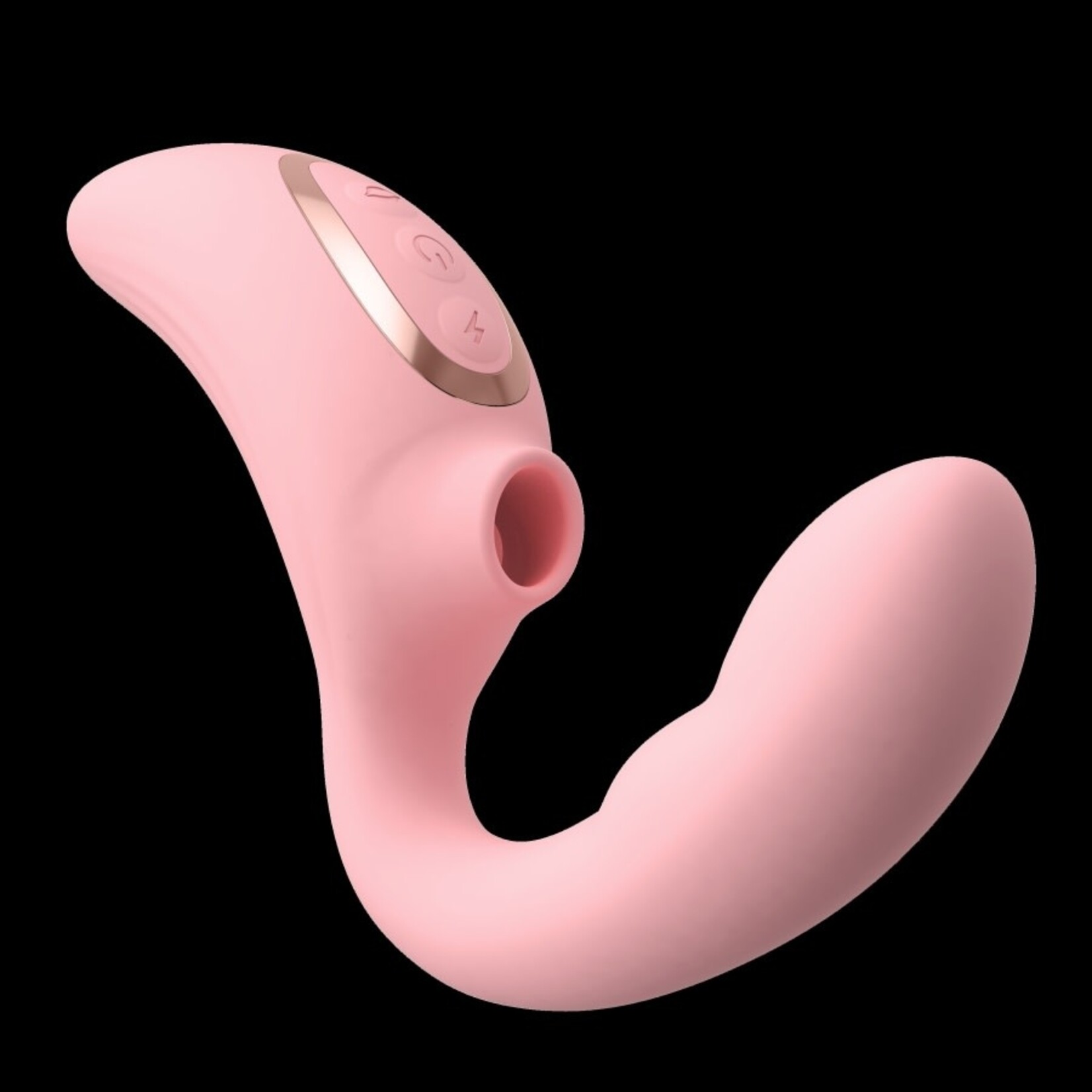 TRACY'S DOG TRACY'S DOG - 2 IN 1 SUCKING VIBRATOR GAMMA PINK