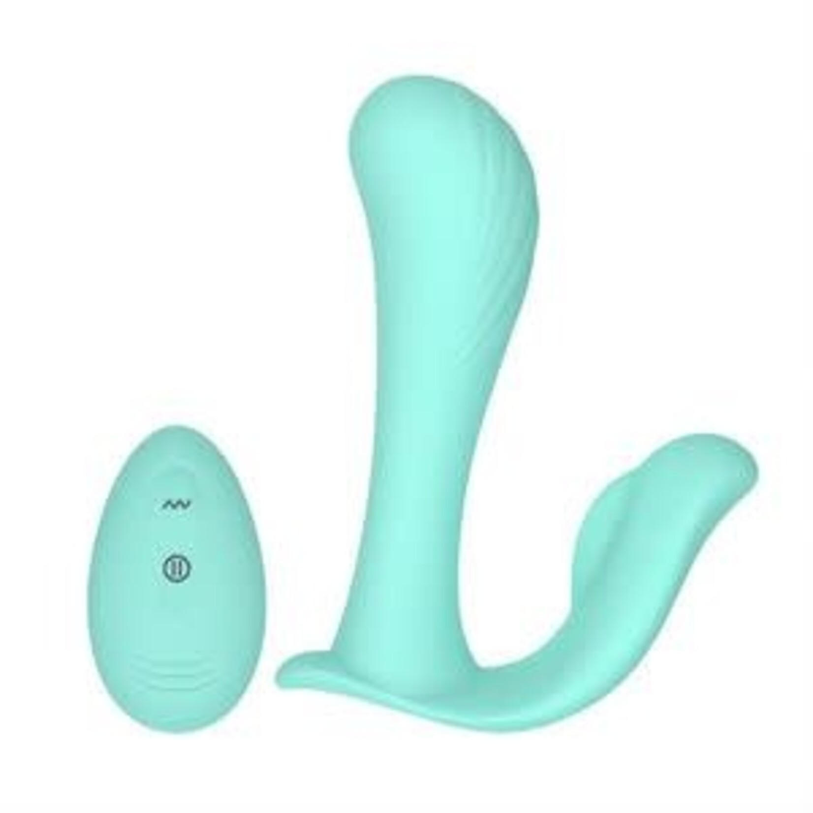 TRACY'S DOG TRACY'S DOG WEARABLE PANTY VIBRATOR WITH WIRELESS TEAL