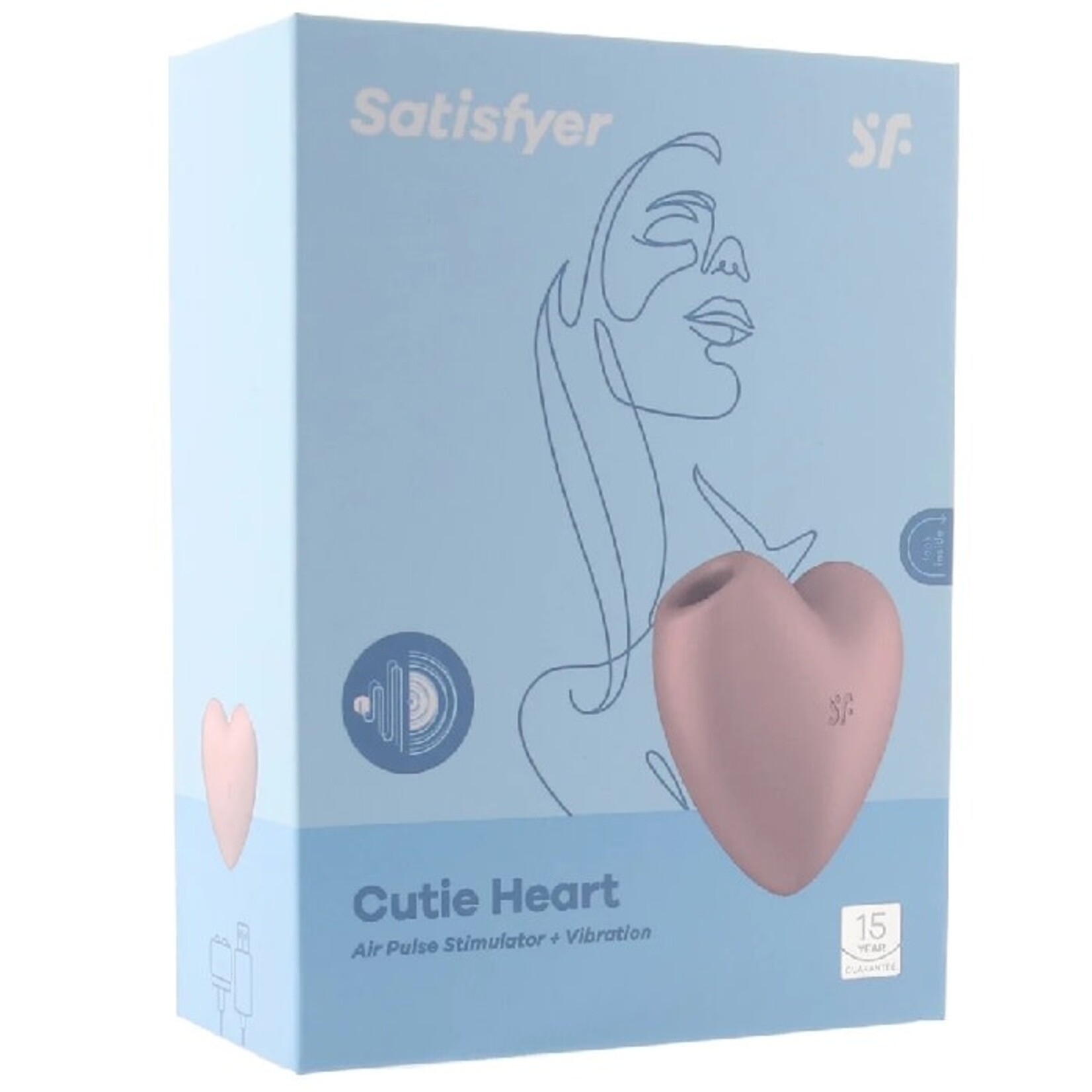 SATISFYER SATISFYER CUTIE HEART PINK
