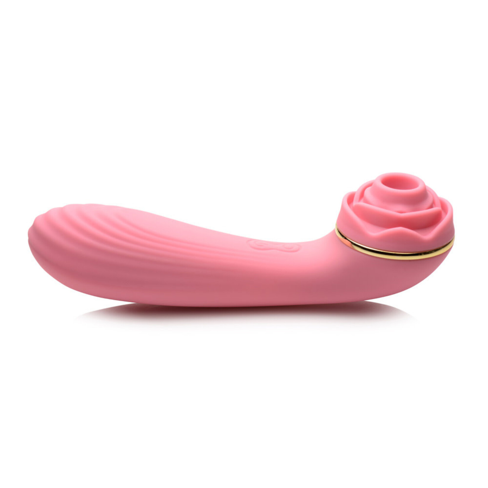 BLOOMGASM PASSION PETALS 10X SILICONE SUCTION ROSE VIBRATOR - PINK