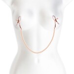 NSNOVELTIES NS - BOUND - NIPPLE CLAMPS - DC1 - ROSE GOLD