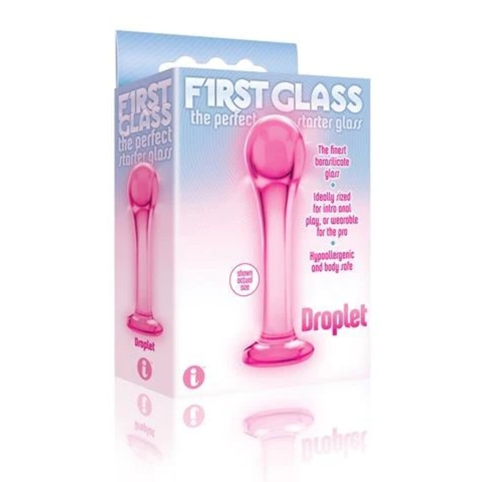FIRST GLASS DROPLET - ANAL AND PUSSY STIMULATOR