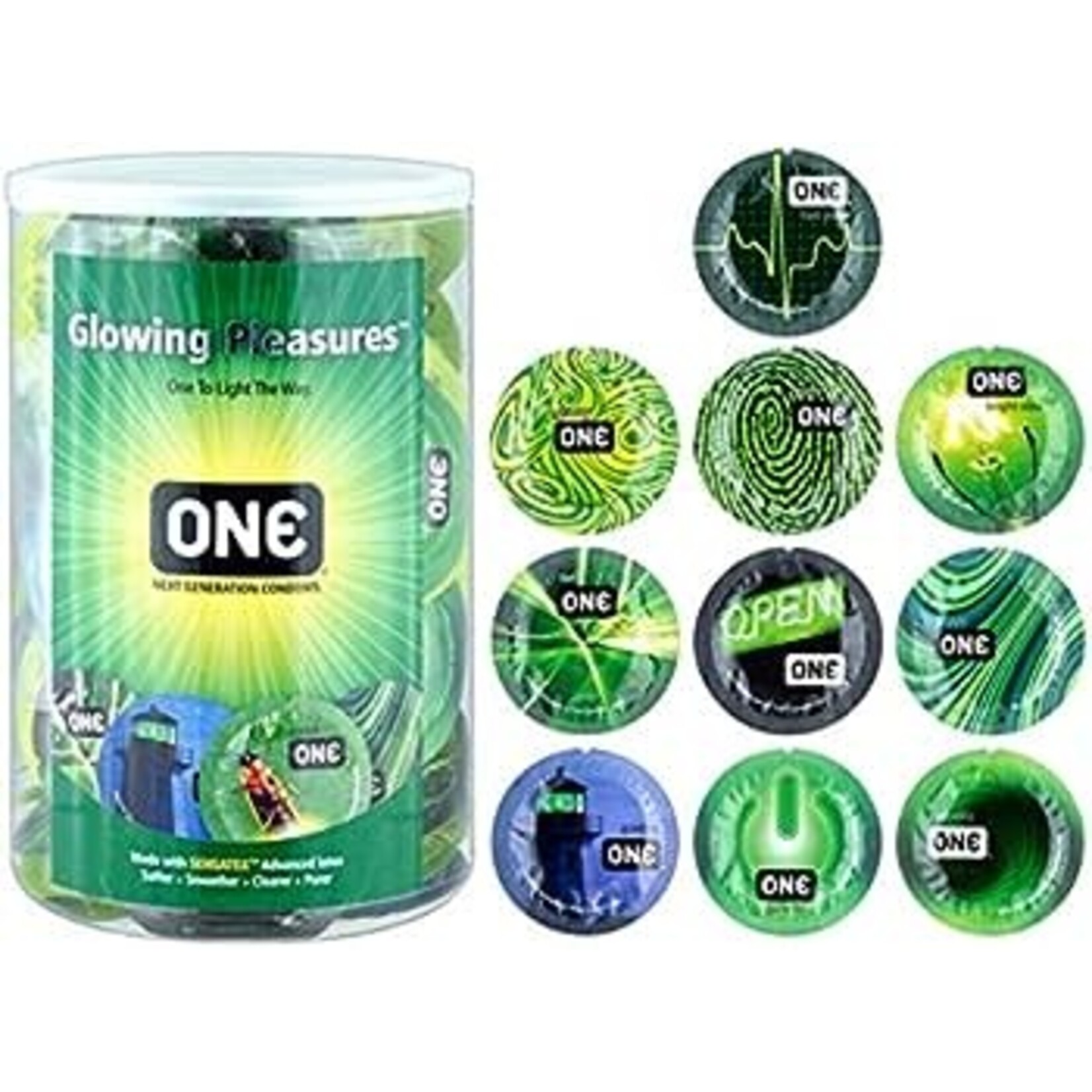 ONE ONE - GLOW IN THE DARK CONDOMS