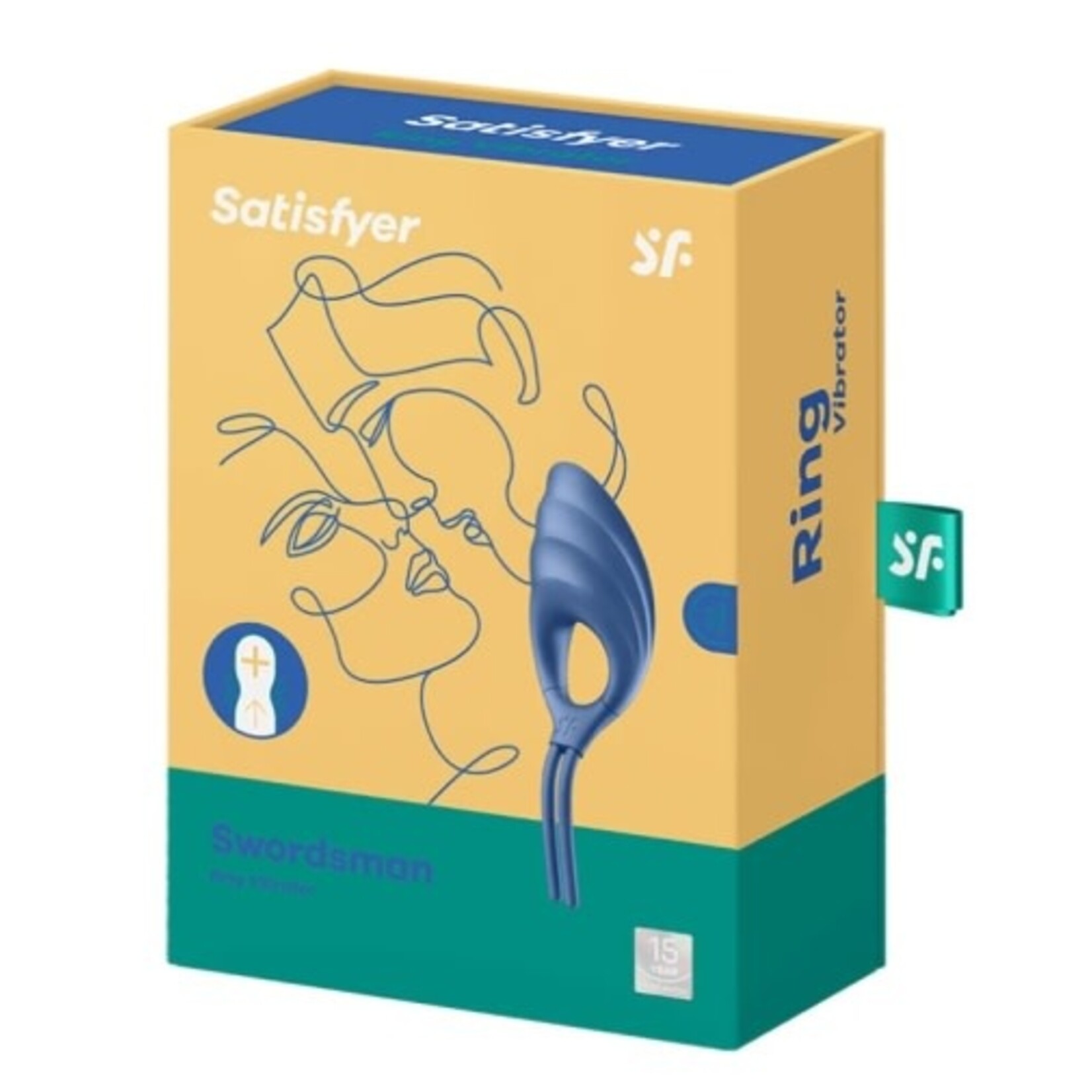 SATISFYER SATISFYER SWORDSMAN BLUE