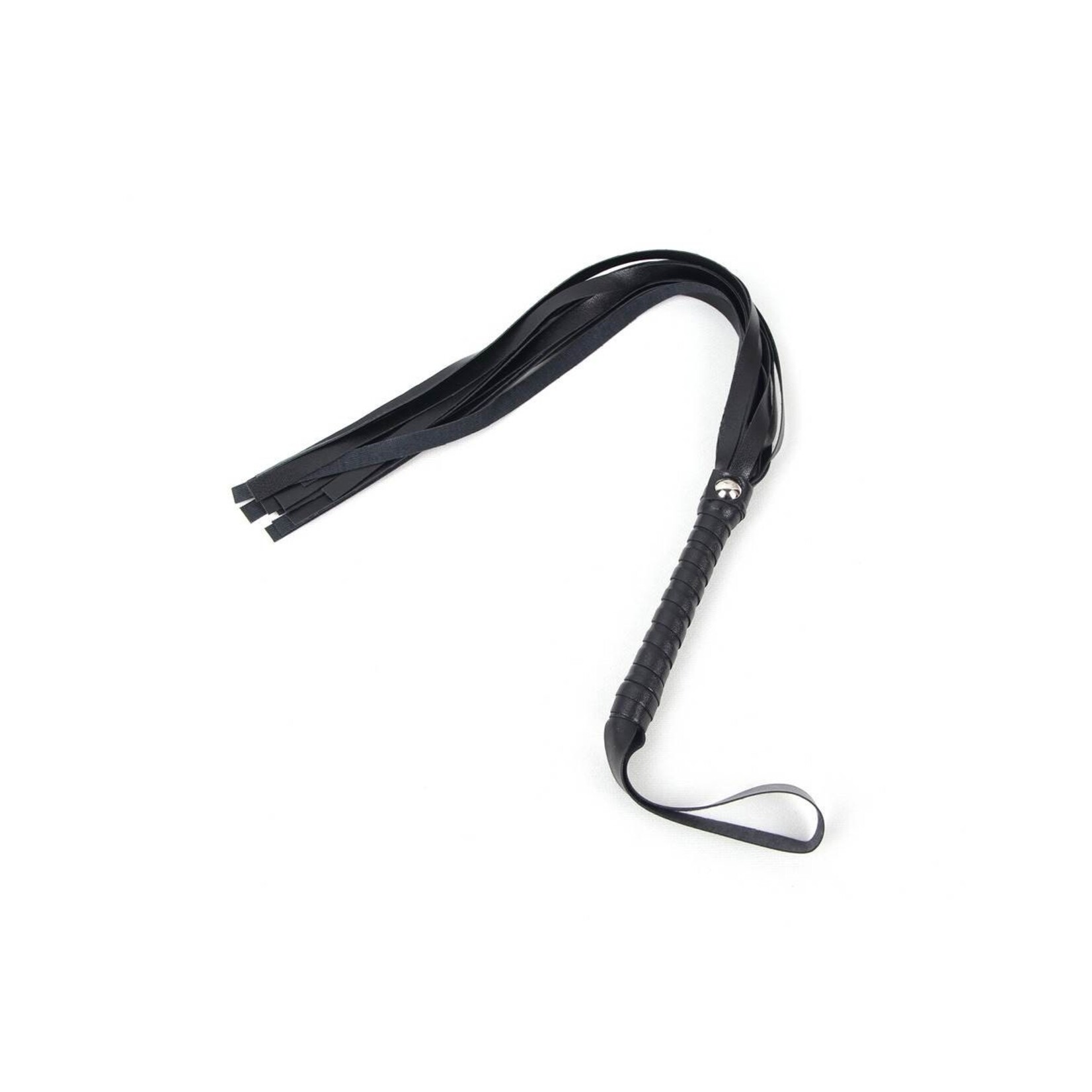 OH YEAH! OH YEAH! -  BLACK LEATHER WHIP TEASE PLAY ADULT COUPLE GAME TOY ONE SIZE