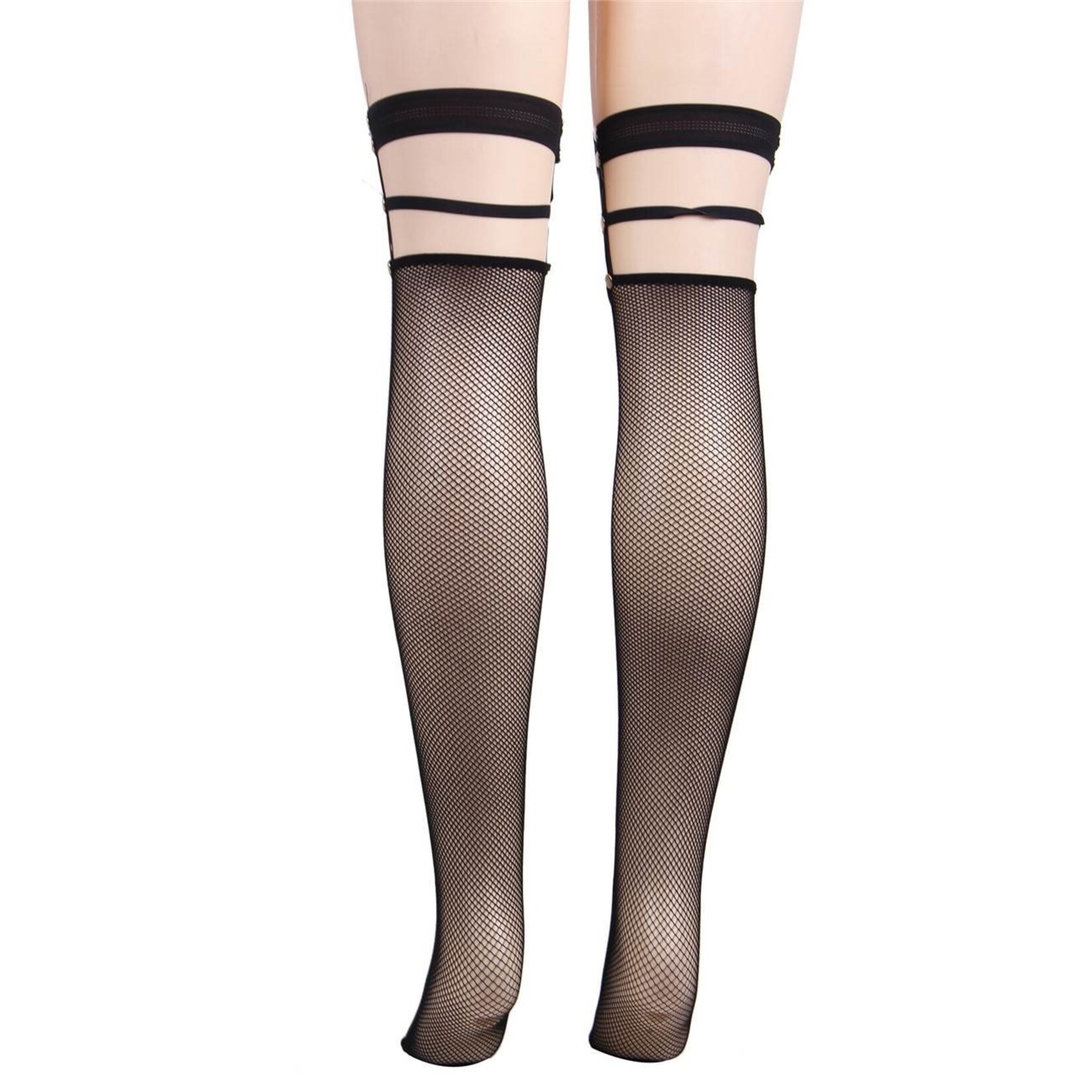OH YEAH! OH YEAH! -  BLACK FENCE NET PERSONALISED STOCKING ONE SIZE