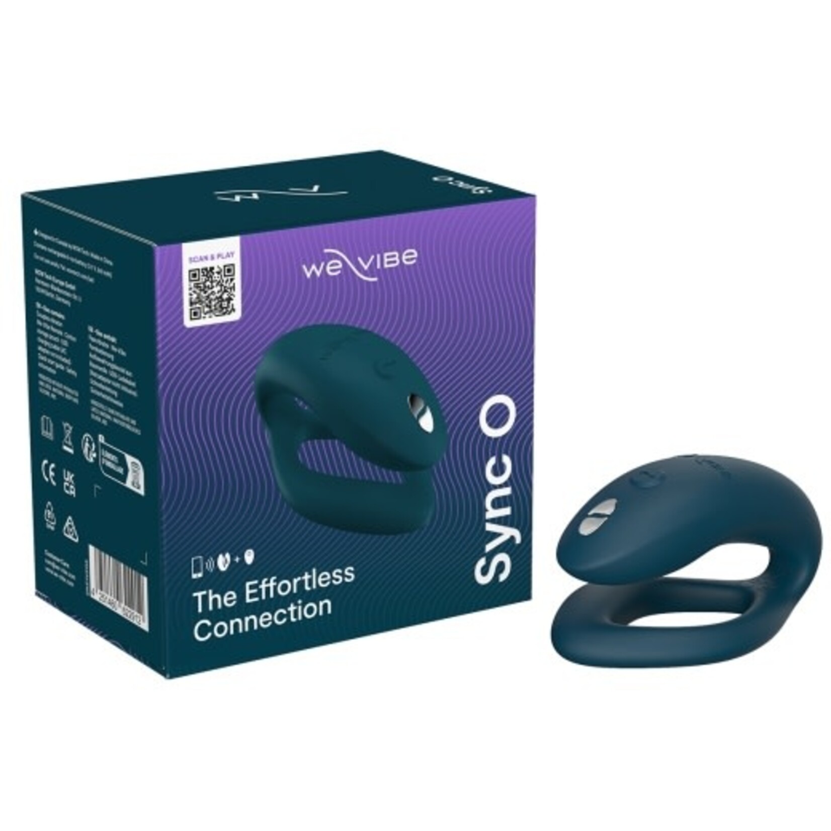 WE-VIBE WE-VIBE - SYNC O - COUPLES VIBRATOR - VELVET GREEN