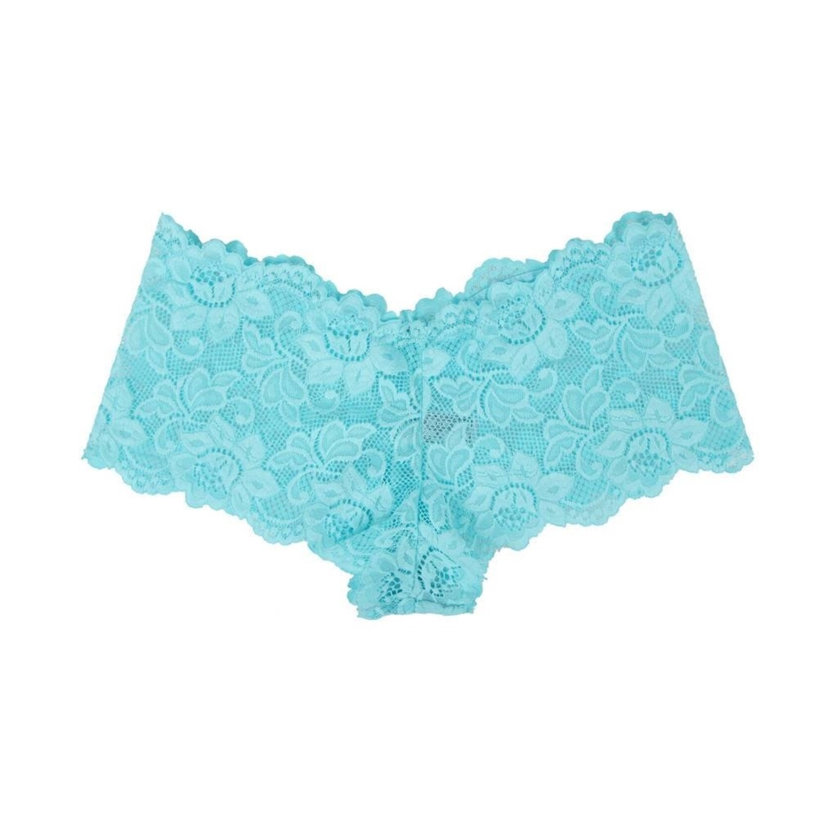 OH YEAH! -  BLUE SEXY FLORAL LACE PANTY S-M