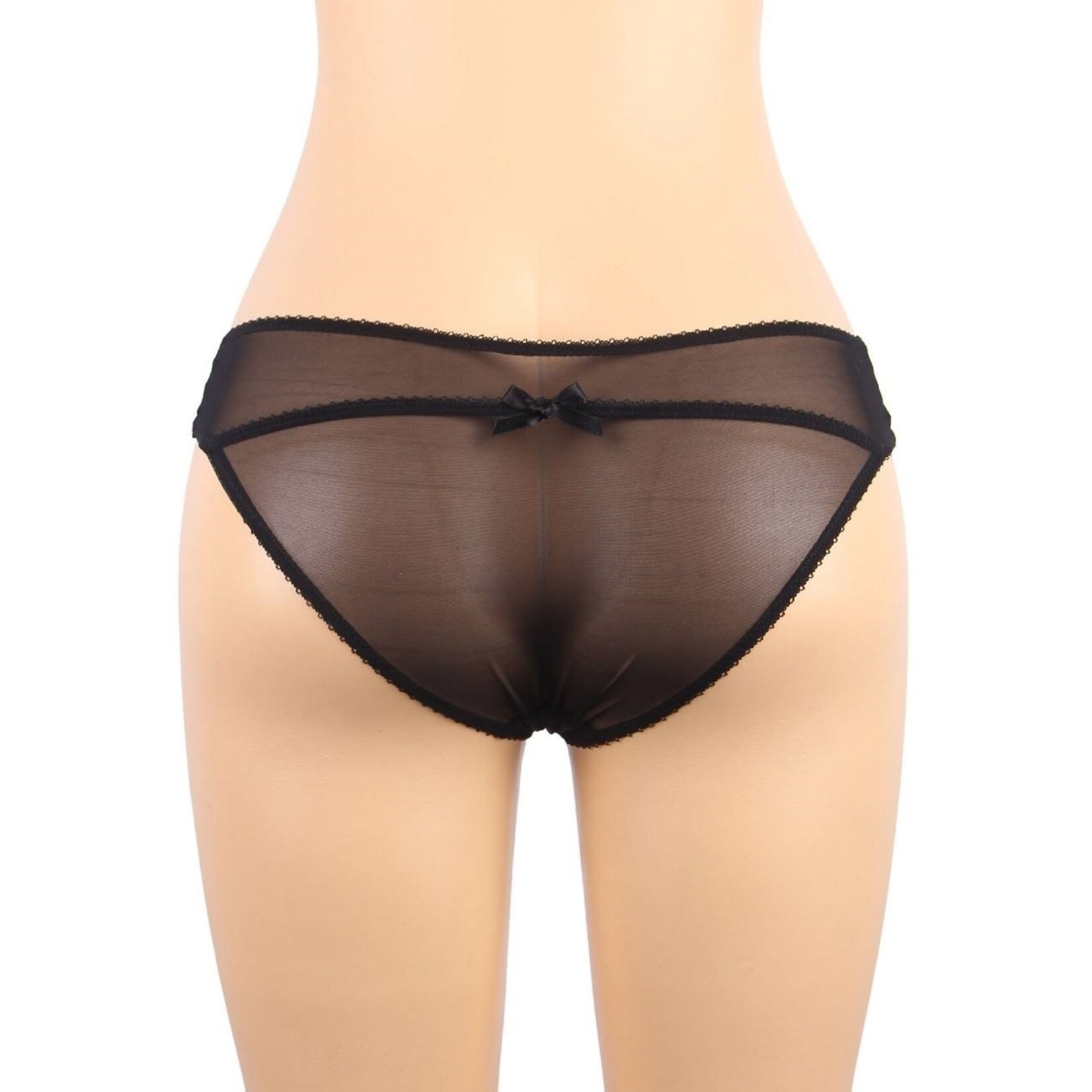 OH YEAH! -  SEXY EXQUISITE LACE PLUS SIZE GARTER PANTY XL-2XL