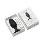 LOVENSE LOVENSE - HUSH 2 - VIBRATING REMOTE-CONTROLLED BUTT PLUG - 1.5" - BLACK