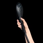 WOMANIZER WOMANIZER - WAVE - COMBINED SHOWER HEAD & WATER MASSAGE CLITORAL STIMULATOR - BLACK