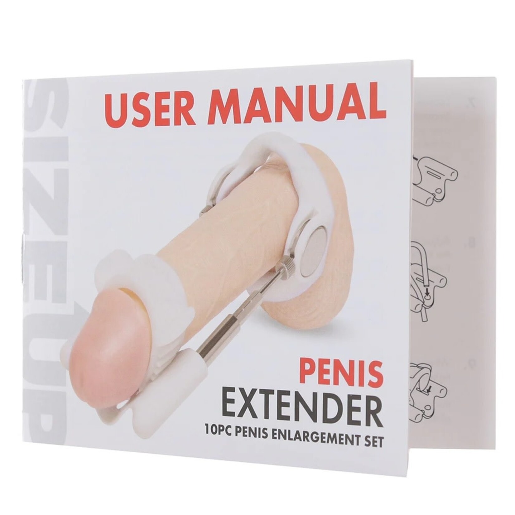 SIZE UP PENIS ENLARGEMENT SET IN WHITE