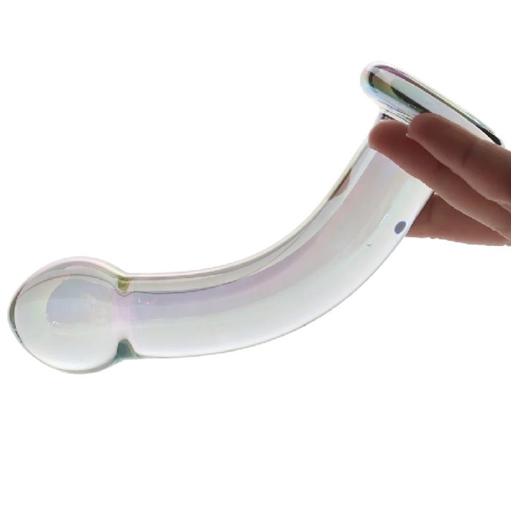 PLAYBOY PLAYBOY JEWELS KING GLASS DILDO