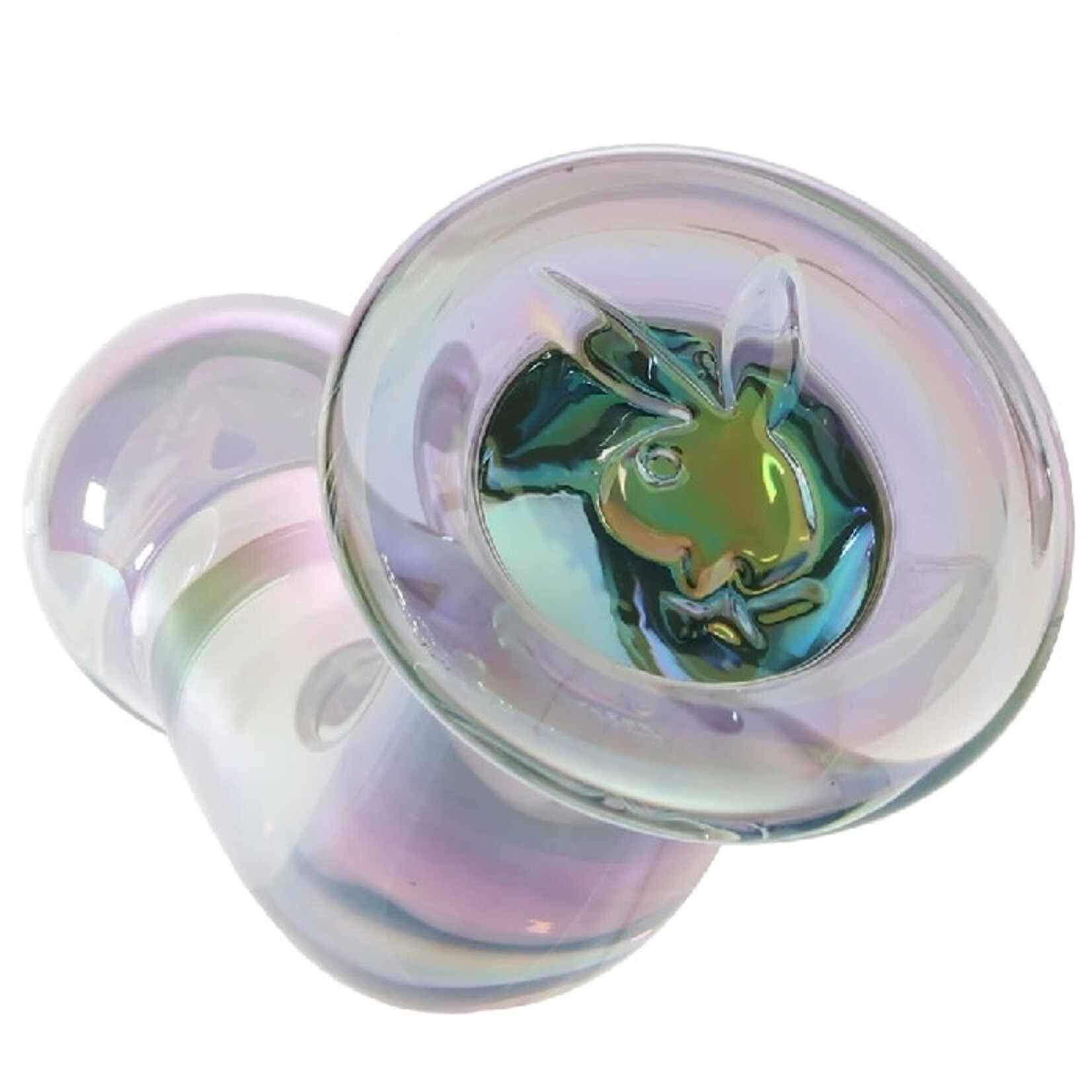 PLAYBOY PLAYBOY JEWELS KING GLASS DILDO