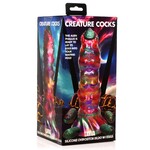 CREATURE COCKS CREATURE COCKS - LARVA SILICONE OVIPOSITOR DILDO WITH EGGS