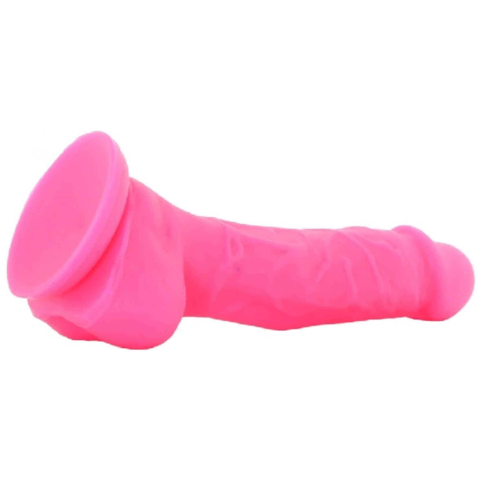 NSNOVELTIES COLOURS 5 INCH DUAL DENSITY SILICONE DILDO IN PINK