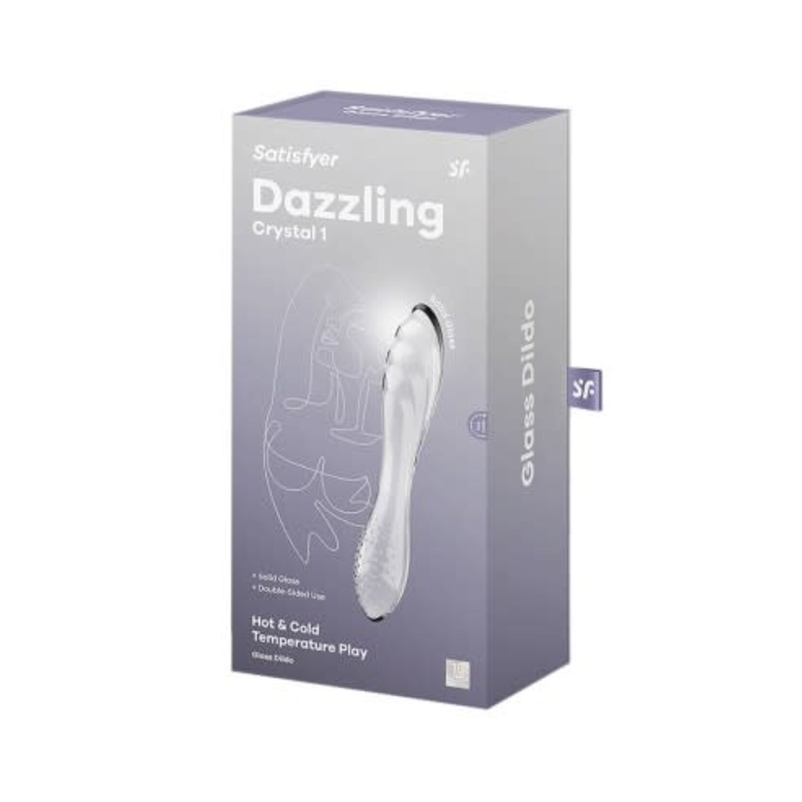 SATISFYER SATISFYER DAZZLING CRYSTAL TRANSPARENT