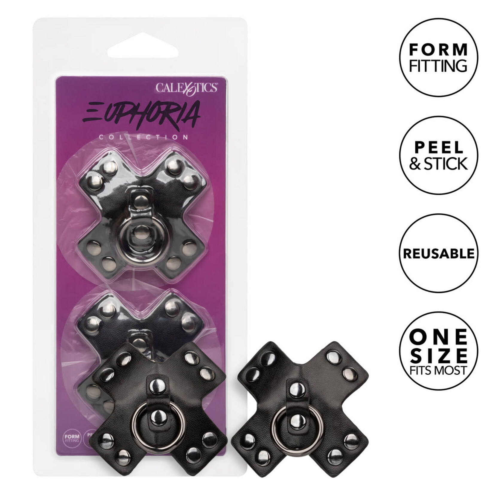 CALEXOTICS EUPHORIA COLLECTION O-RING PASTIES