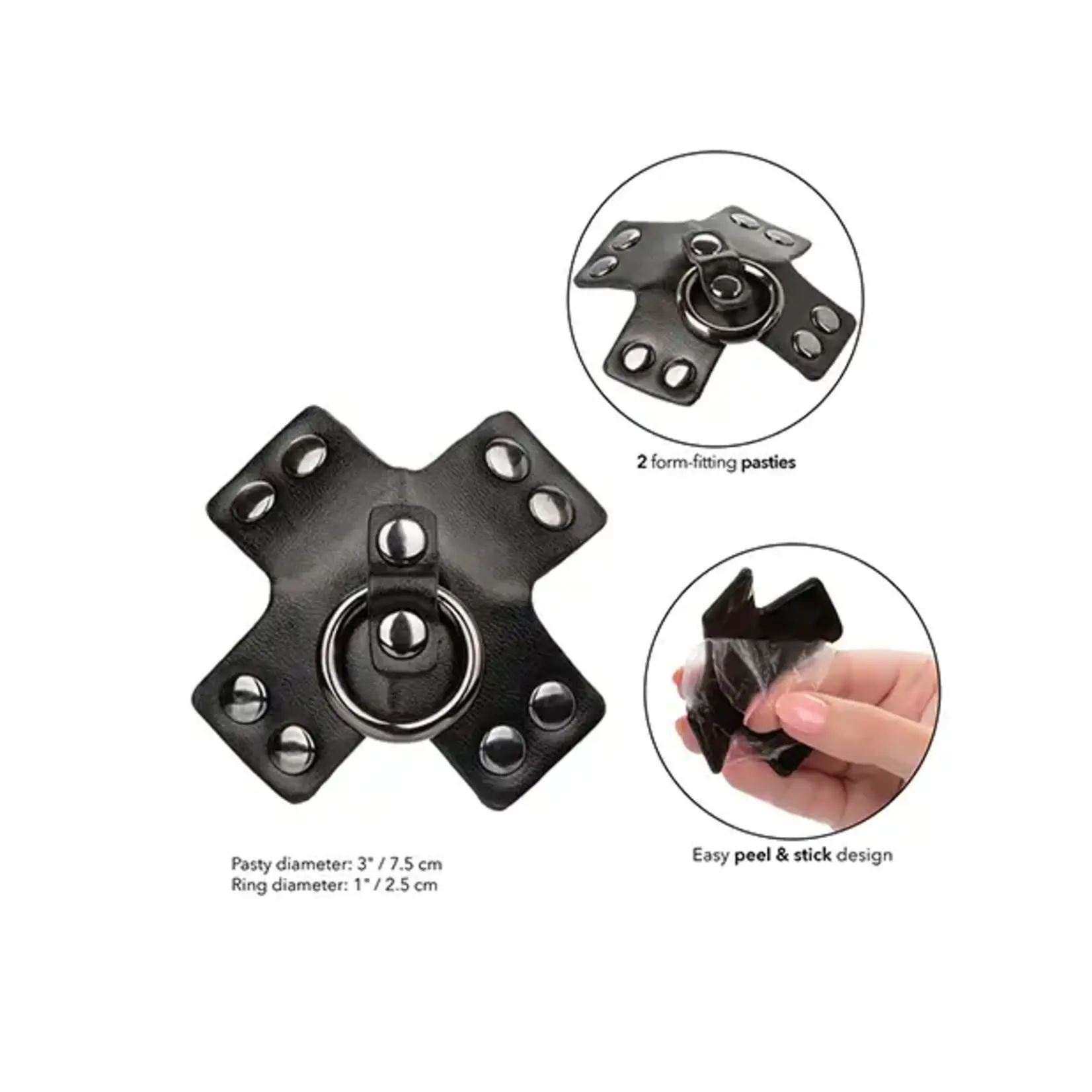 CALEXOTICS EUPHORIA COLLECTION O-RING PASTIES