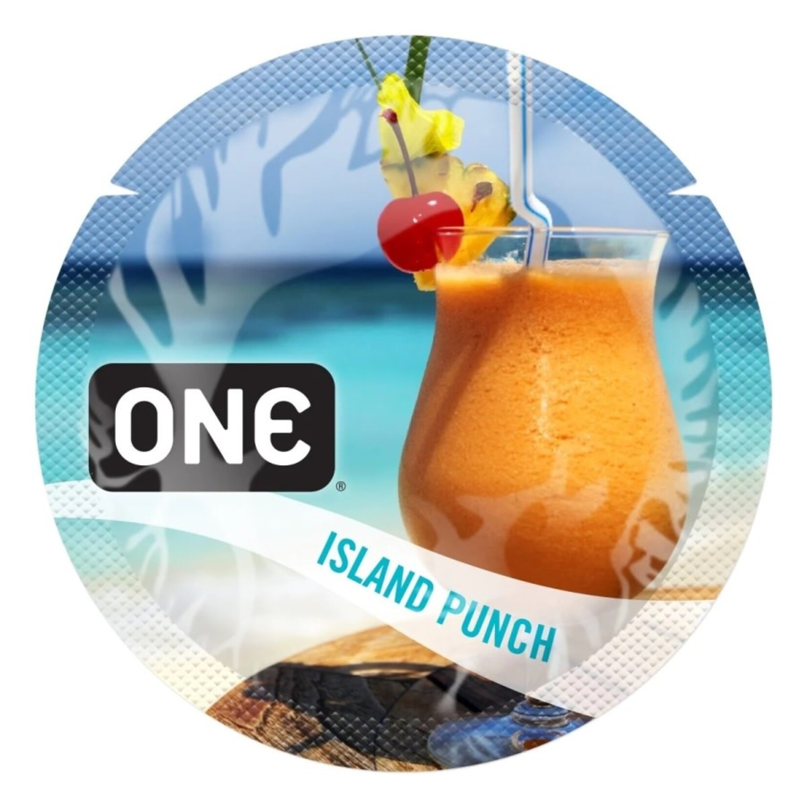 ONE ONE CONDOMS FLAVORWAVES - ISLAND PUNCH