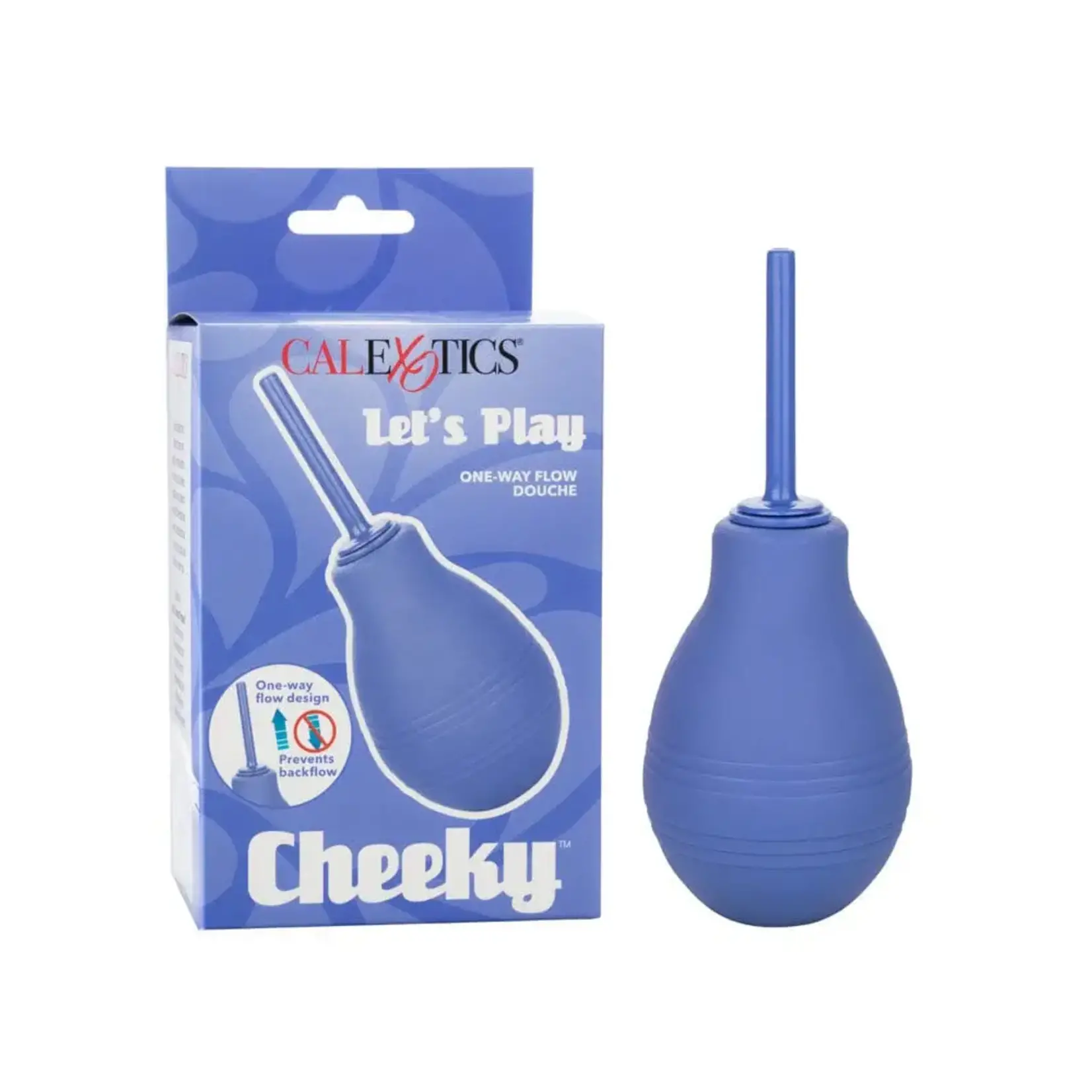 CALEXOTICS CHEEKY ONE-WAY FLOW DOUCHE - PURPLE