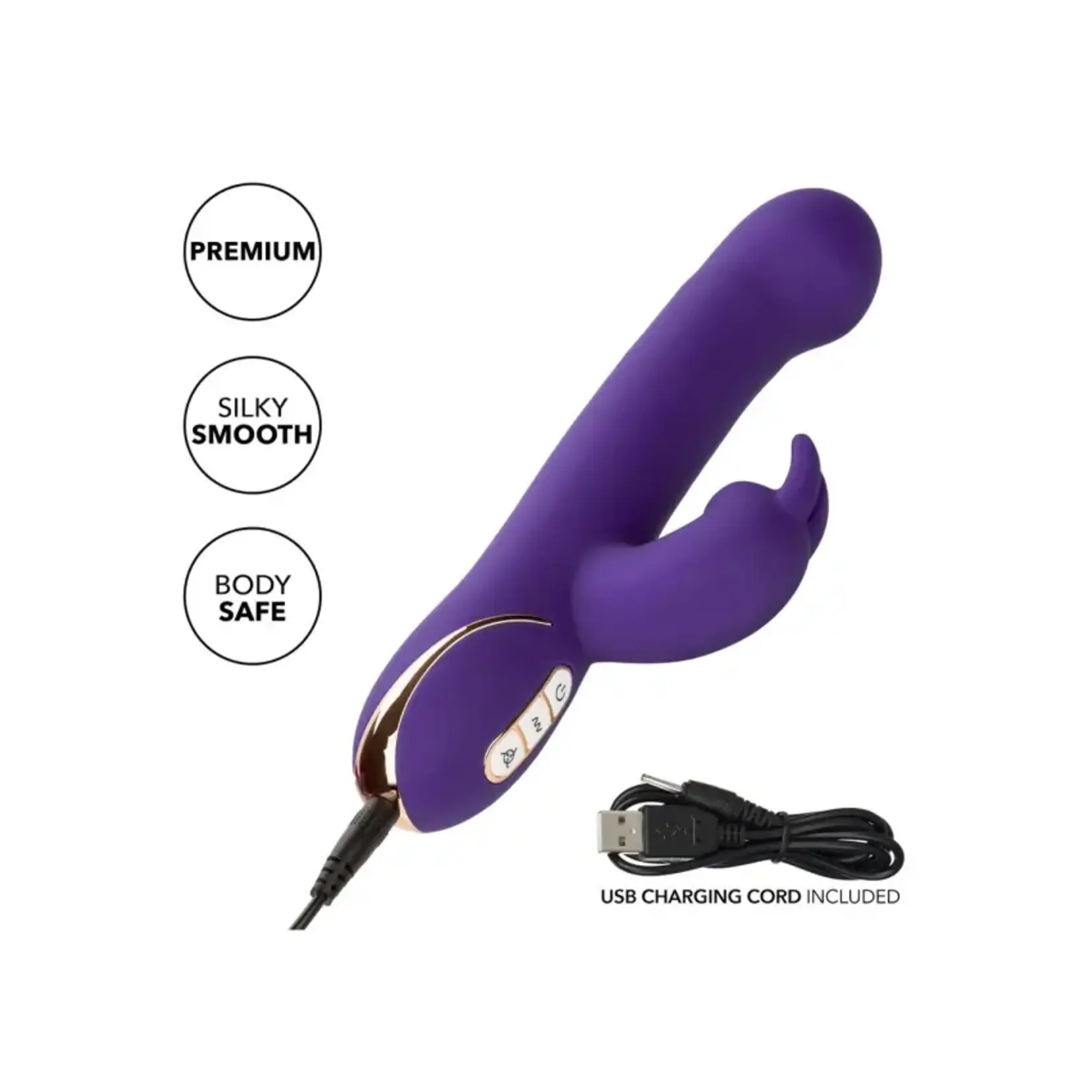 CALEXOTICS JACK RABBIT SIGNATURE SILICONE SUCTION RABBIT