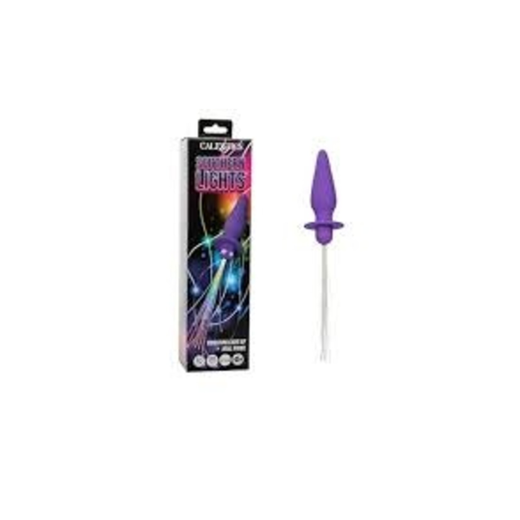 CALEXOTICS SOUTHERN LIGHTS VIBRATING BUTT PLUG IN PURPLE