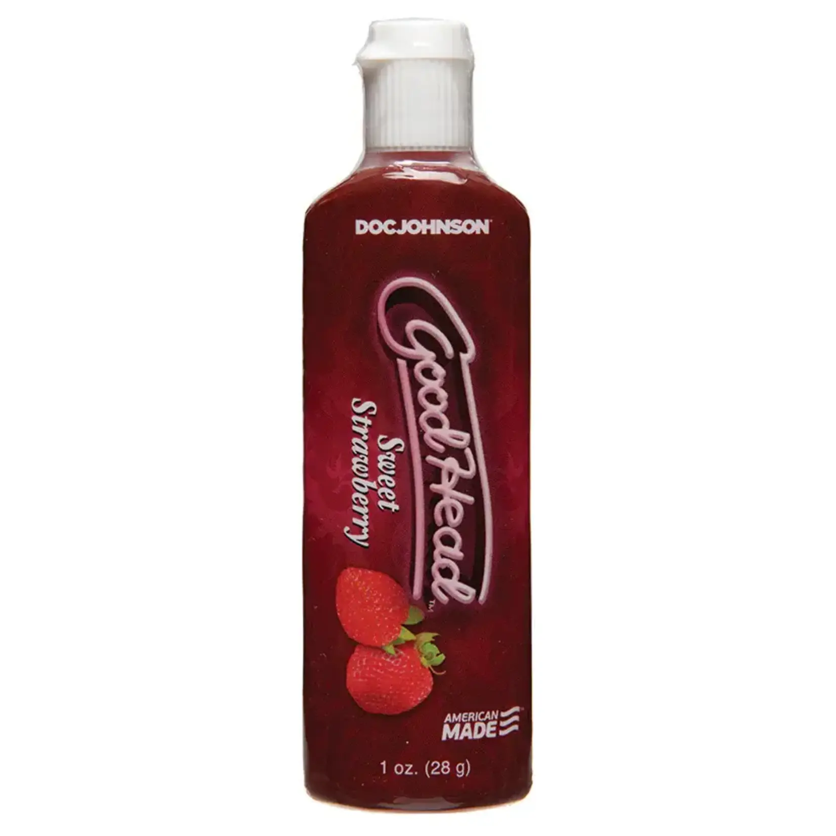 DOC JOHNSON GOODHEAD - ORAL DELIGHT GEL - SWEET STRAWBERRY 1 OZ.