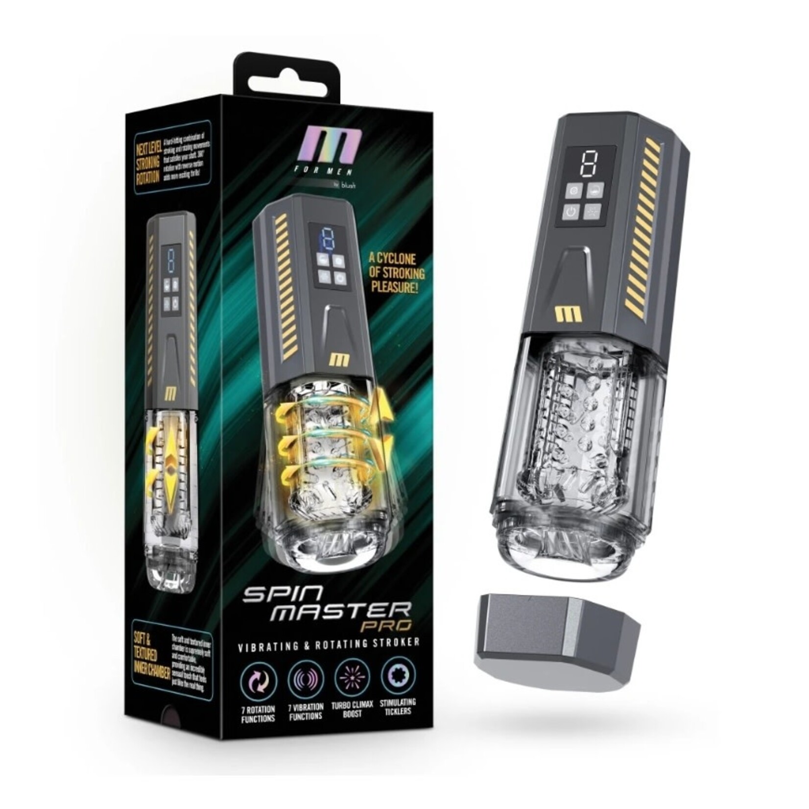 BLUSH BLUSH - M FOR MEN - SPINMASTER PRO - GREY